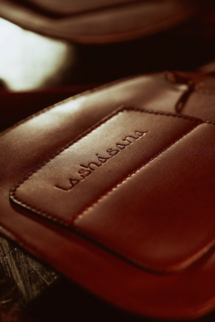 Cactus Leather Holster Bag Logo on the back