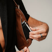 Lashasana Holster Bag— Cactus Leather