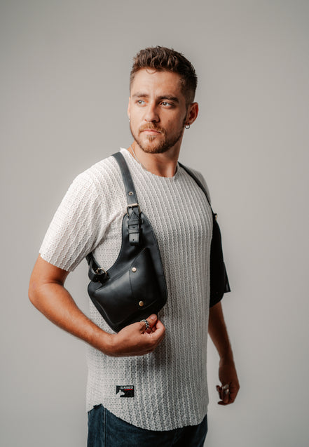 Lashasana Holster Bag— Cactus Leather