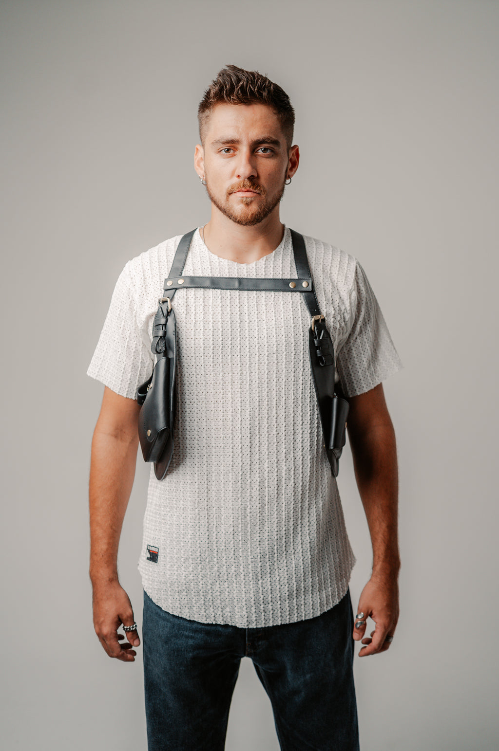 Lashasana Holster Bag— Cactus Leather