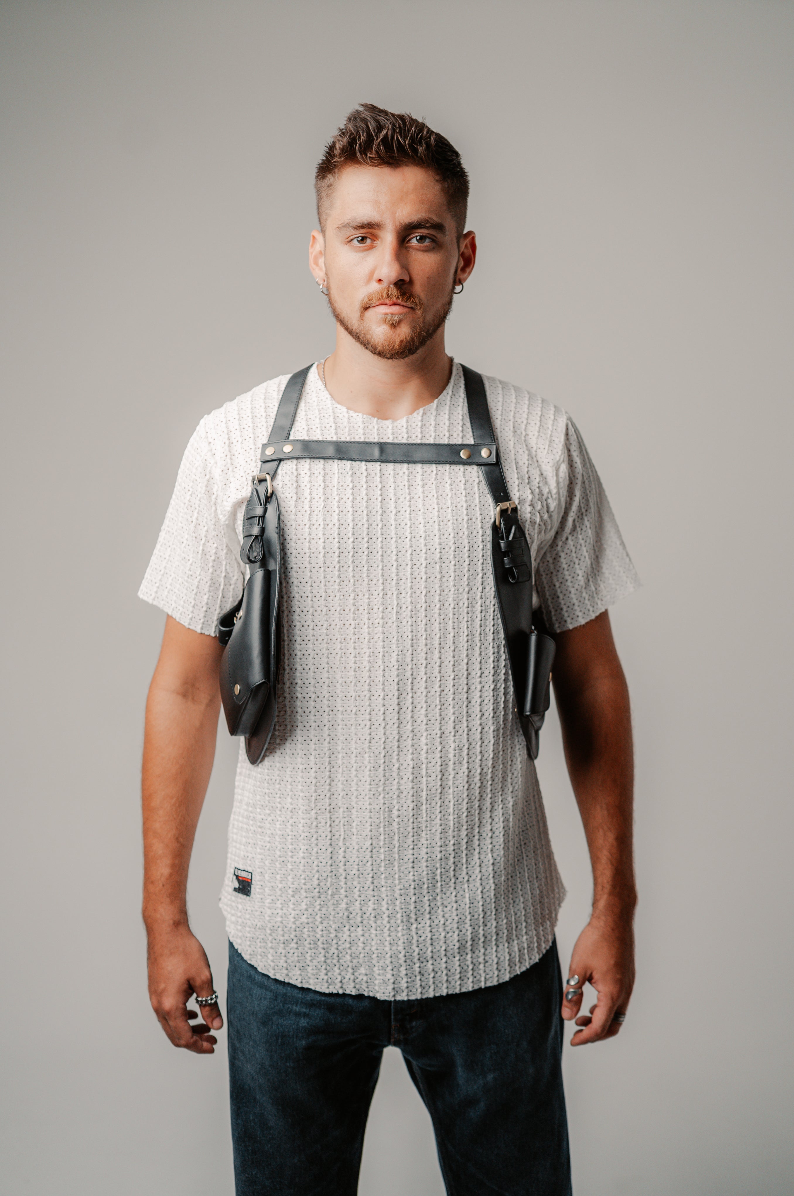 Lashasana Holster Bag— Cactus Leather