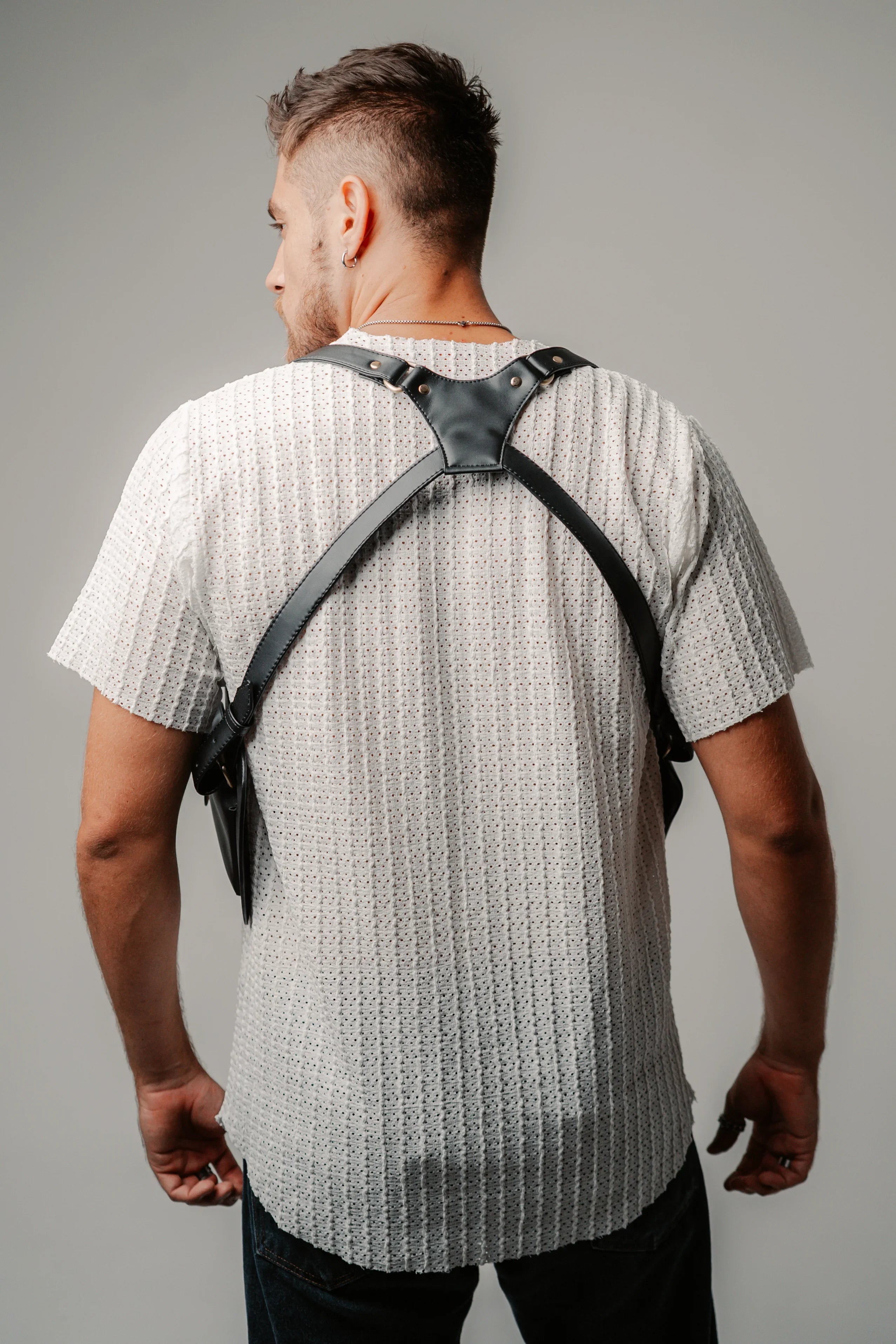 Black Holster Bag back side